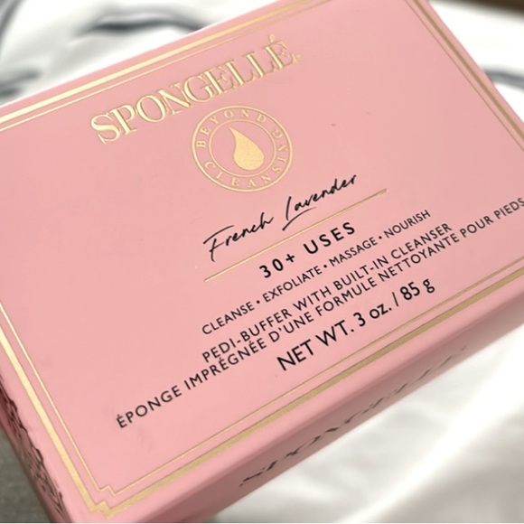 SPONGELLE FRENCH LAVENDER CLEANSING PEDI-BUFFER - Picture 4 of 5